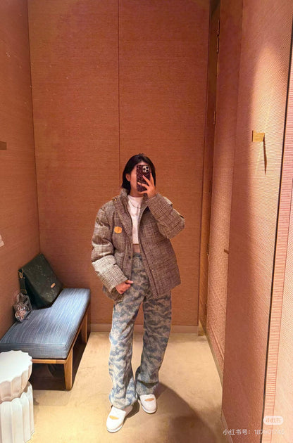 GTR / 루이비통 체크 패딩