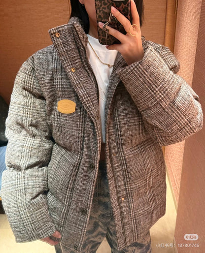 GTR / 루이비통 체크 패딩