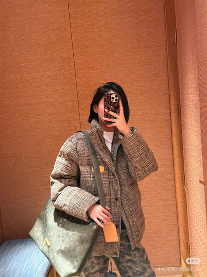GTR / 루이비통 체크 패딩