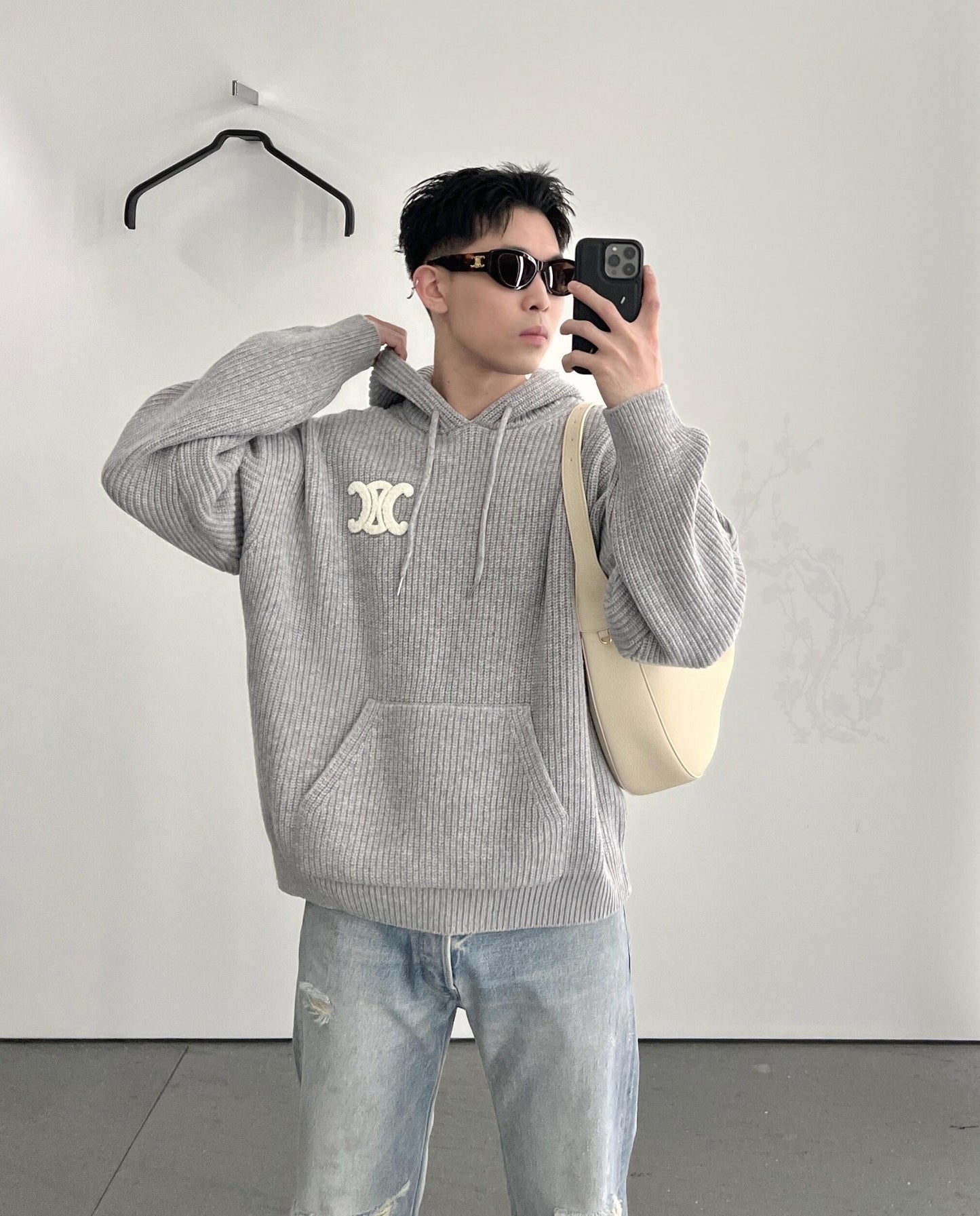 BVG / 셀린느 니트 후드