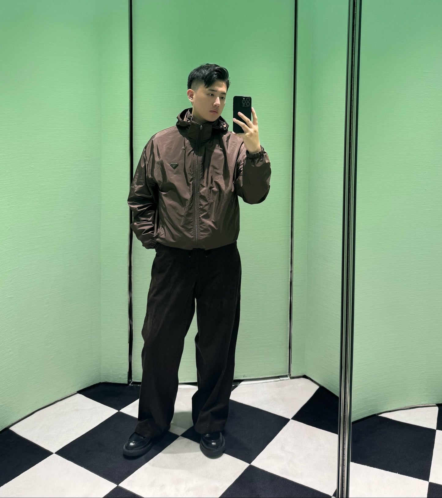 BVG / 프라다 양면 재킷 코트