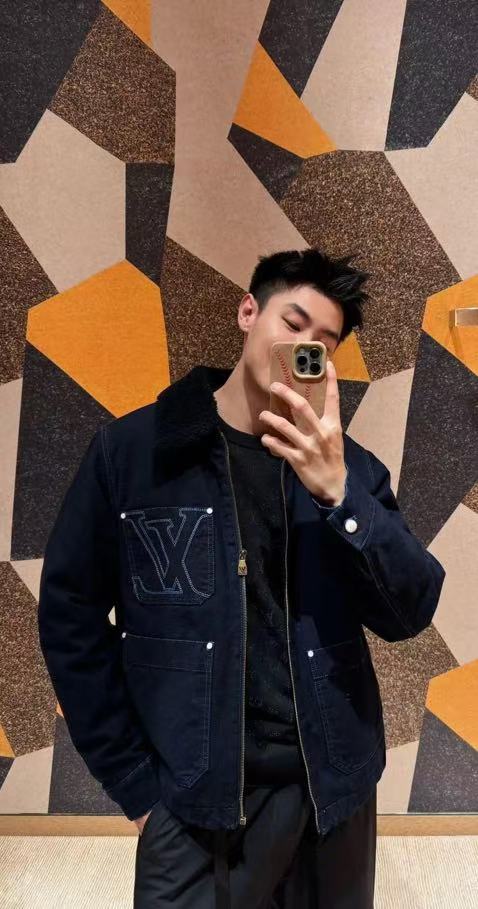 BVG / 루이비통 데님 코트
