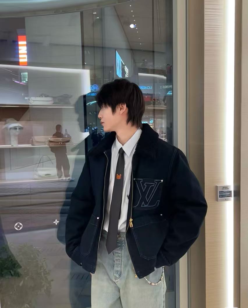 BVG / 루이비통 데님 코트