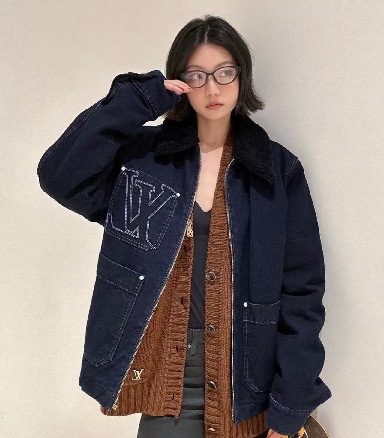 BVG / 루이비통 데님 코트