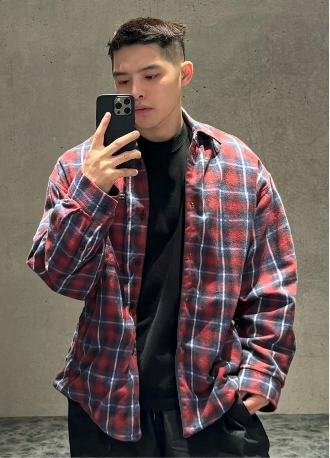 BVG / 발렌시아가 양면 셔츠