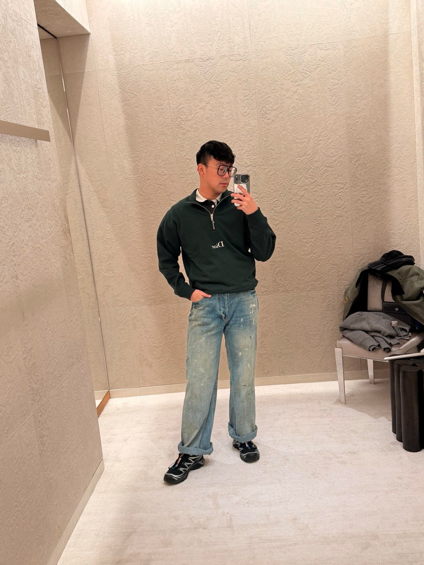 BVG / 디올 후드티