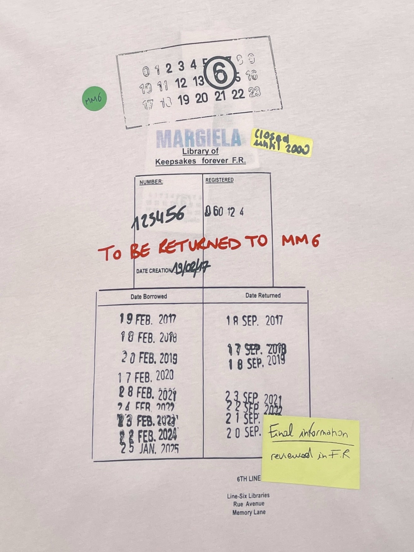 BVG / 메종마르지엘라 반팔티