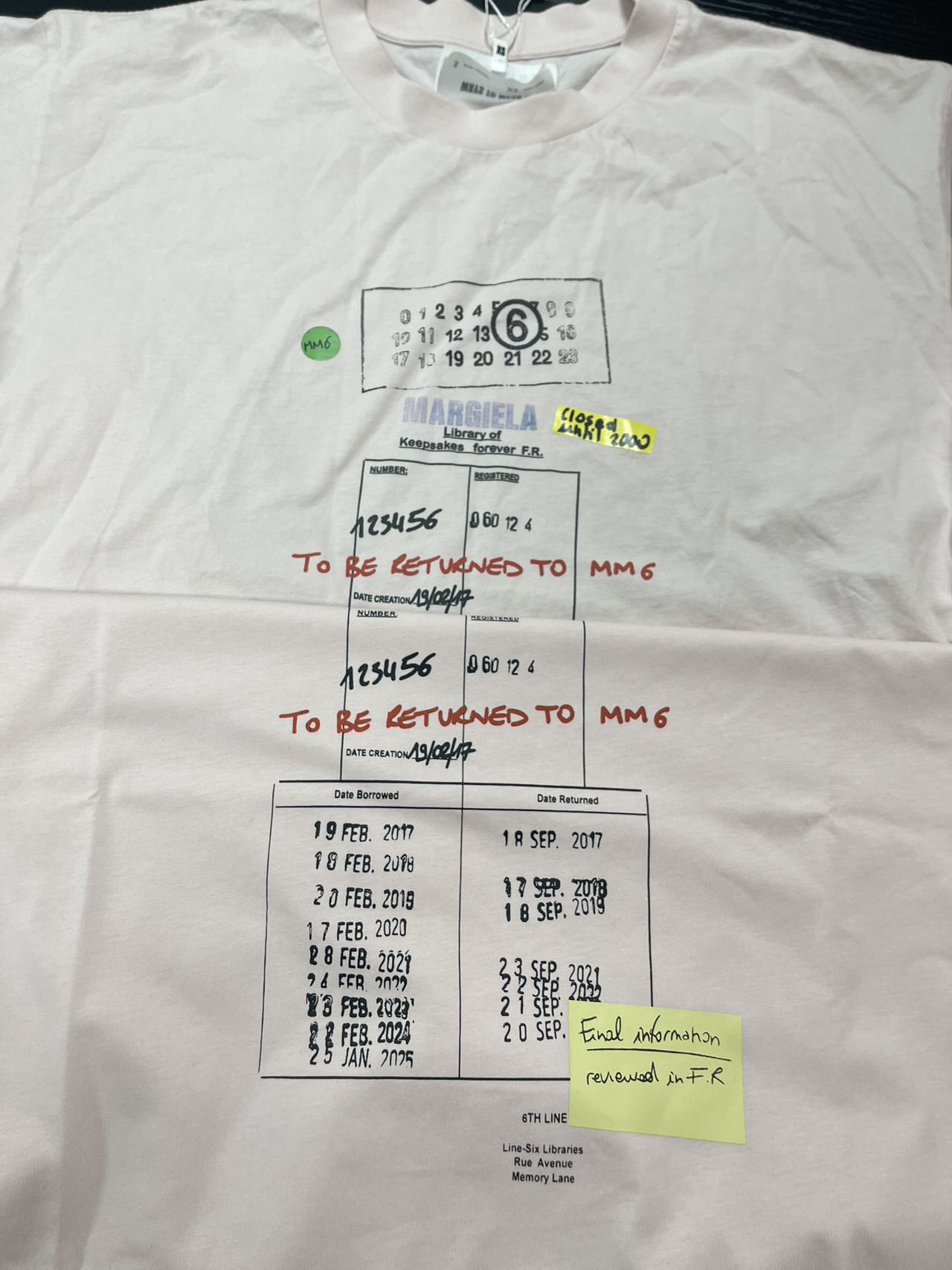 BVG / 메종마르지엘라 반팔티