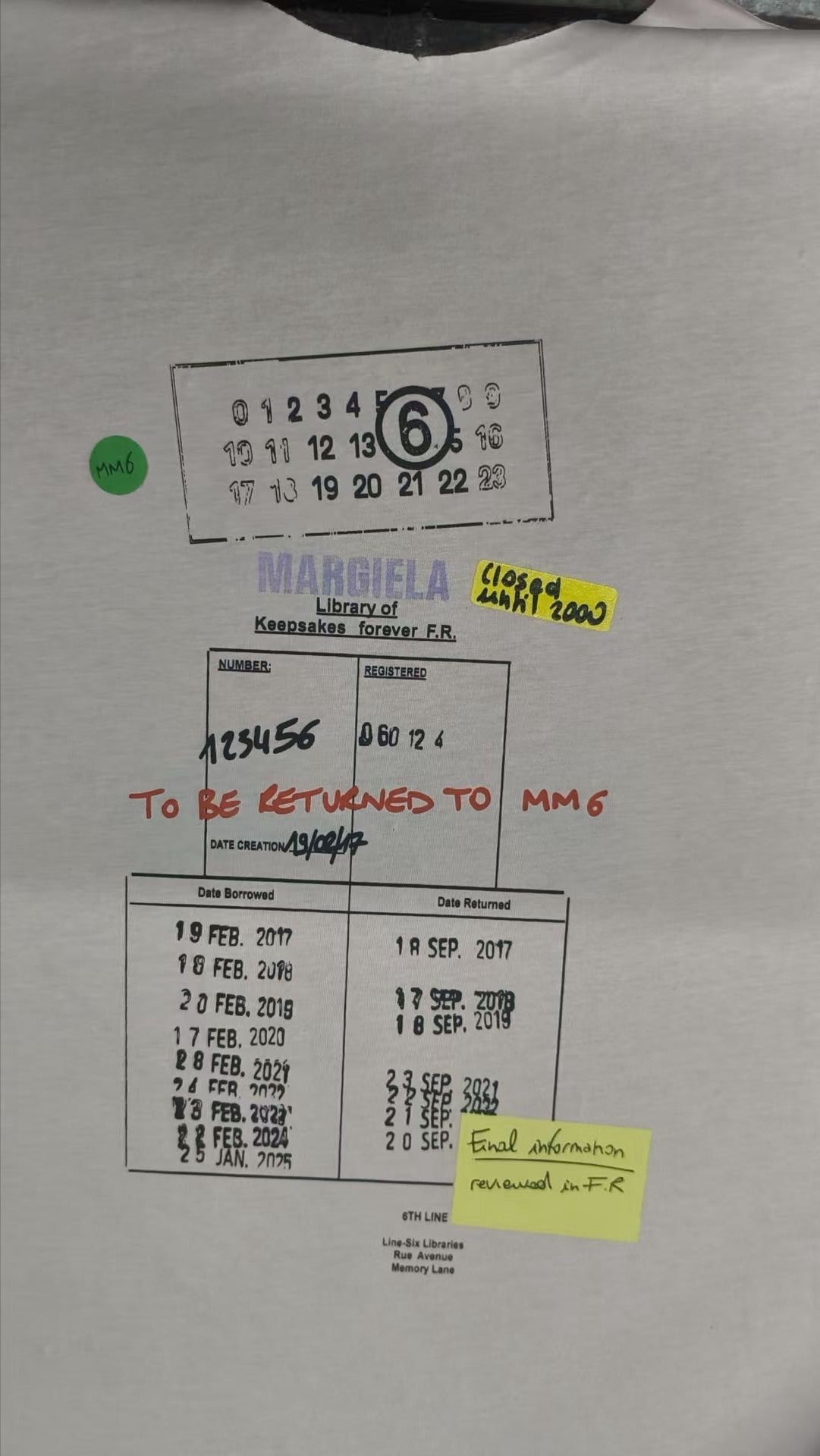 BVG / 메종마르지엘라 반팔티