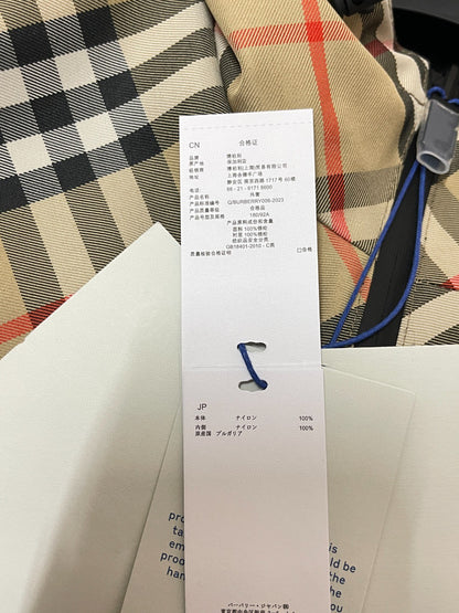 BVG / 버버리 양면 점퍼 코트