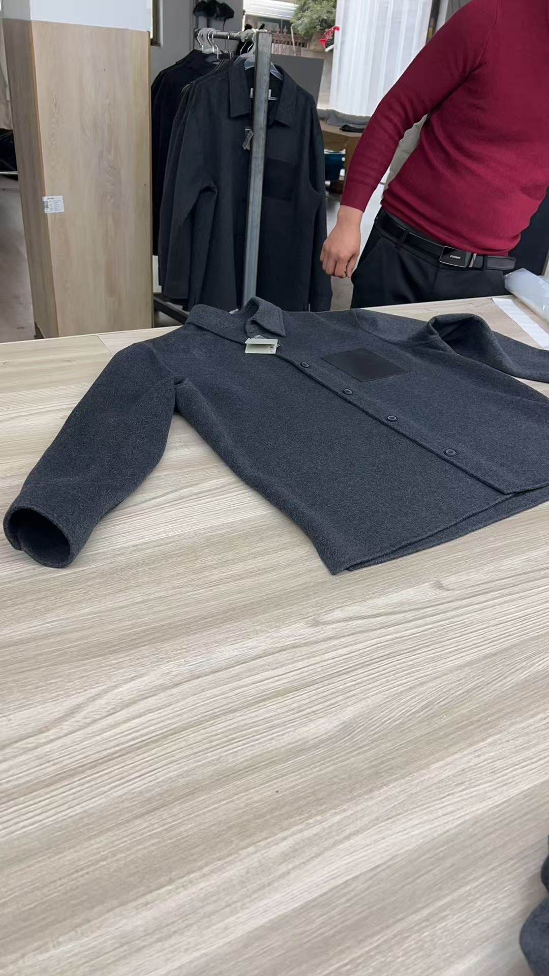 GTR / 로에베 셔츠 모직 자켓
