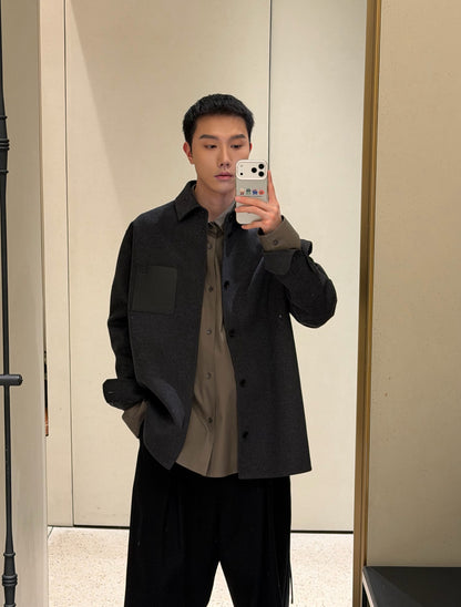 GTR / 로에베 셔츠 모직 자켓