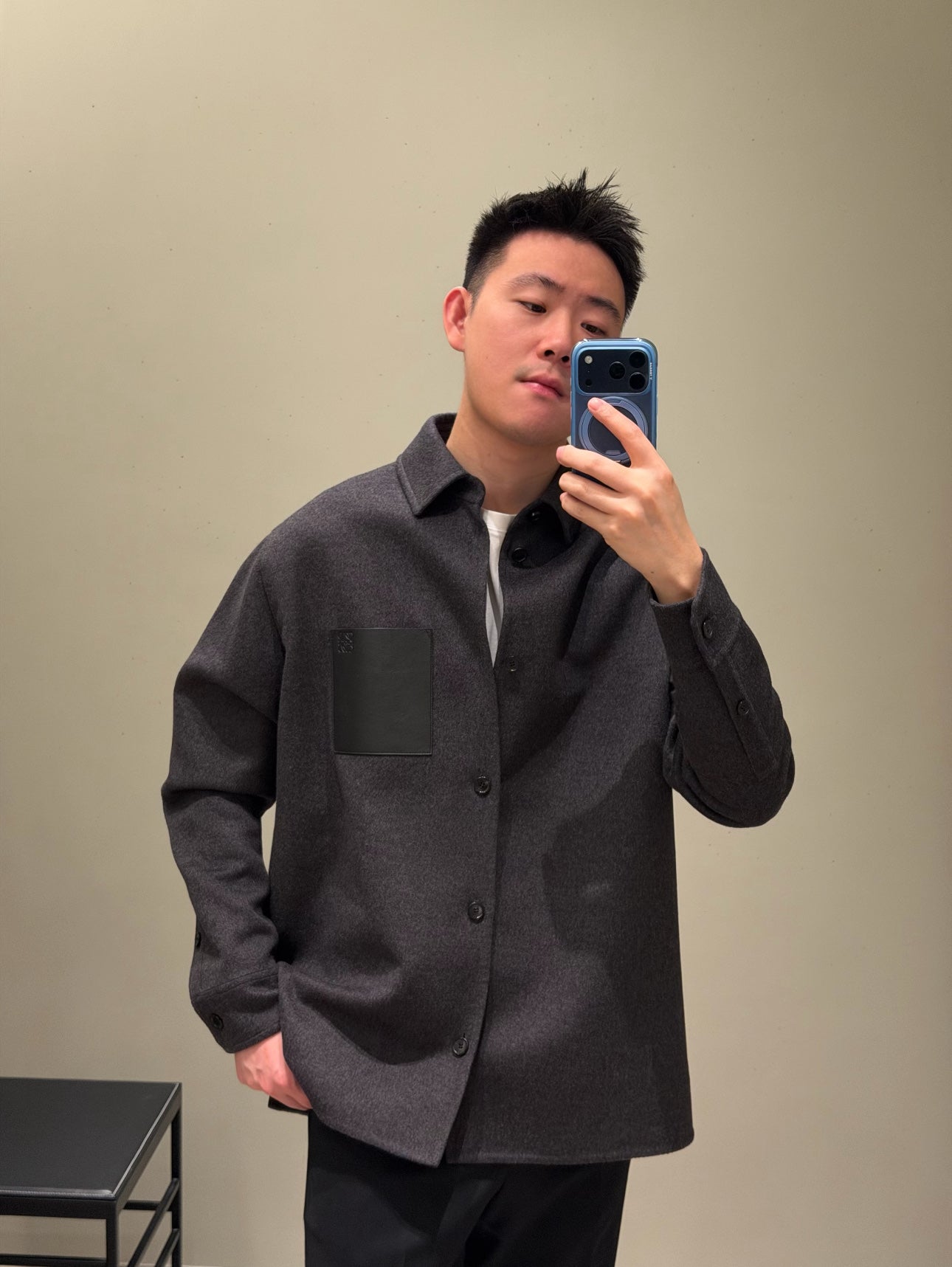 GTR / 로에베 셔츠 모직 자켓