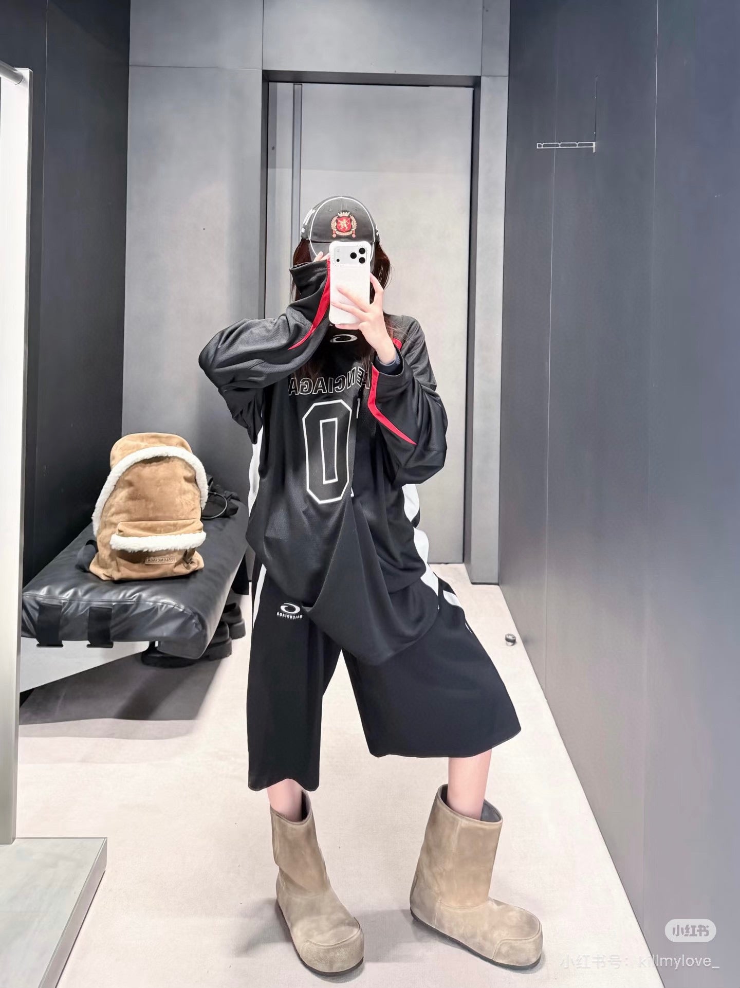 GTR / 발렌시아가 긴팔 티셔츠