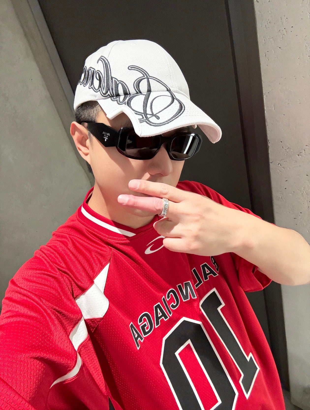 GTR / 발렌시아가 긴팔 티셔츠