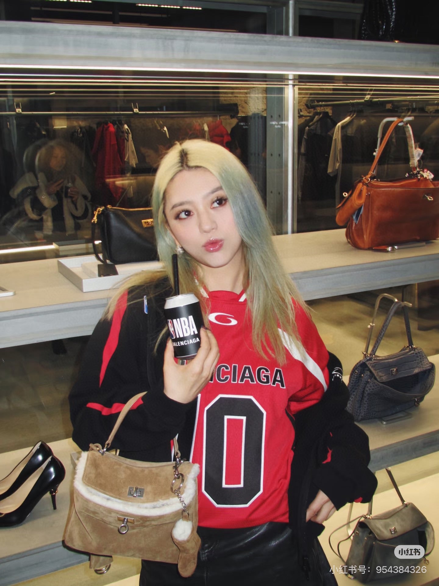 GTR / 발렌시아가 긴팔 티셔츠
