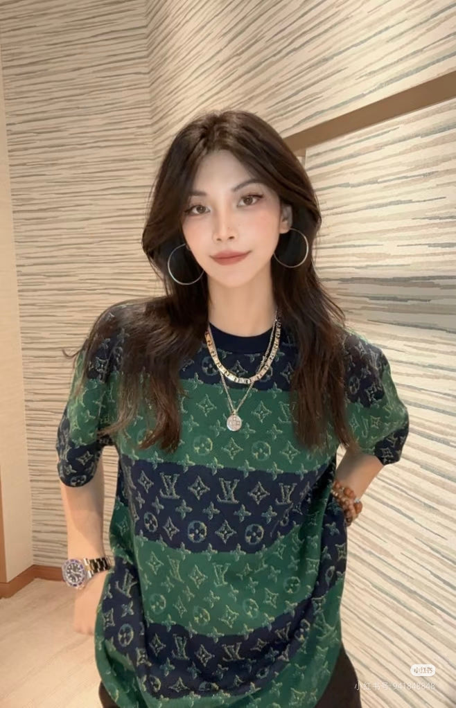 GTR / 루이비통 니트 반팔티
