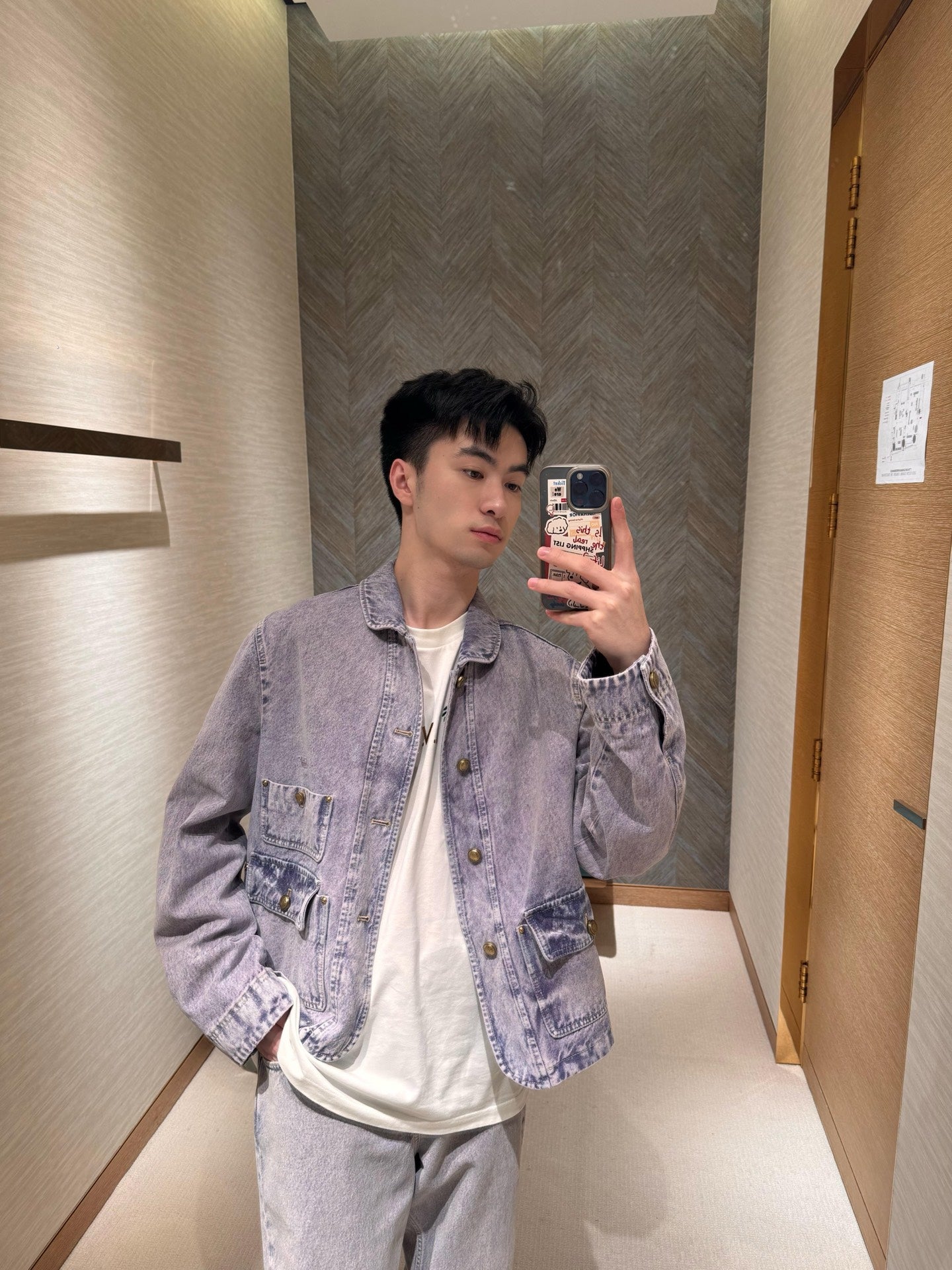BVG / 루이비통 세트 데님 팬츠
