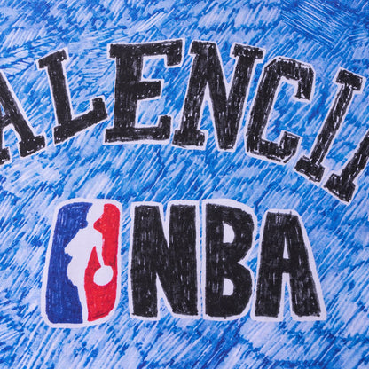 ZZLL / 발렌시아가 NBA콜라보 반팔