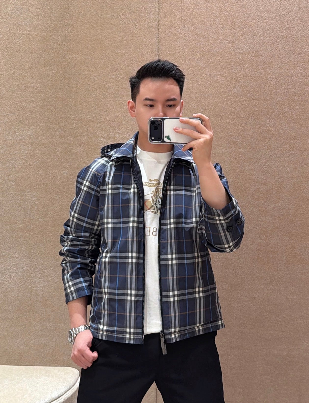 GTR / 버버리 양면 재킷 코트