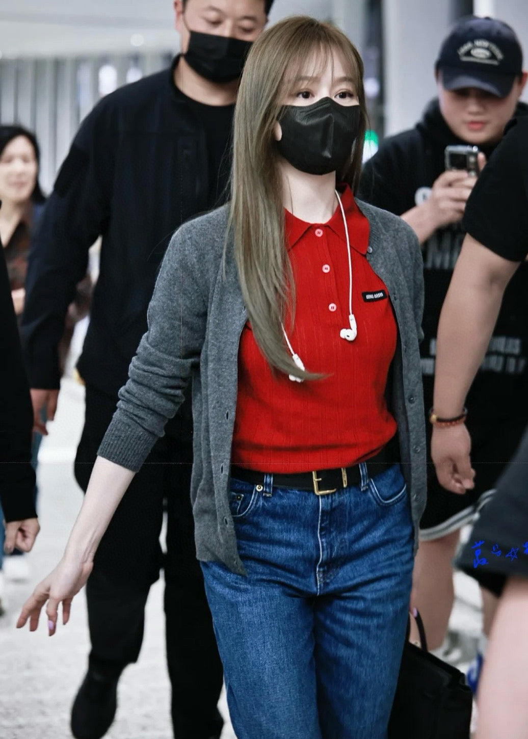 TJ셀러  / 미우미우 캐시미어반팔