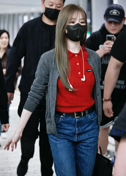 TJ셀러  / 미우미우 캐시미어반팔