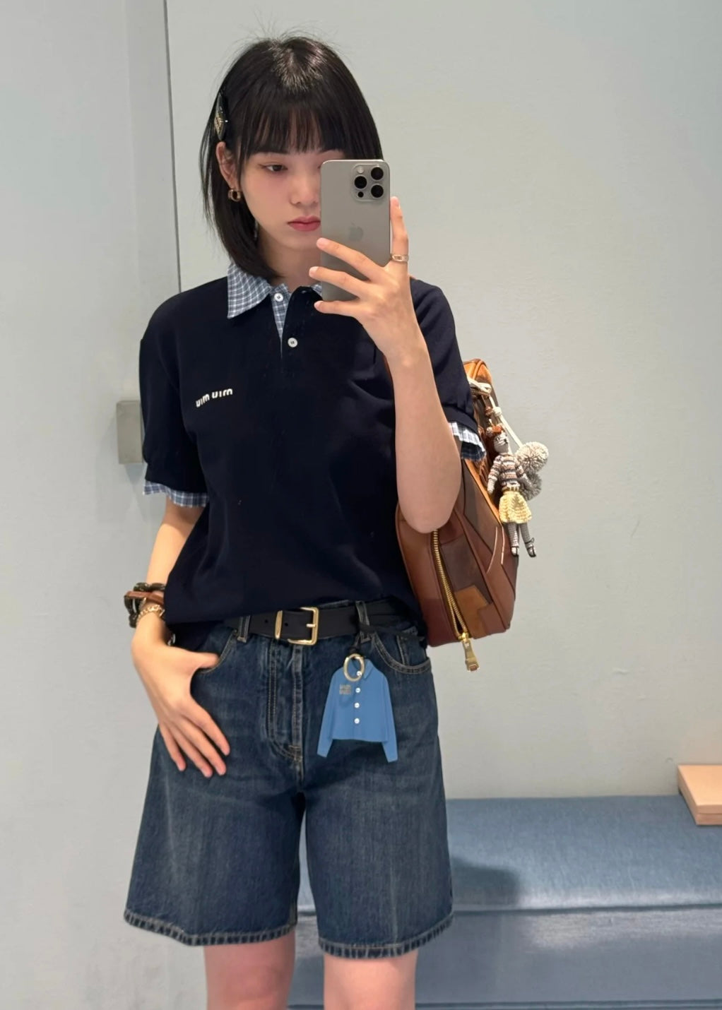 TJ셀러 / 미우미우 폴로셔츠