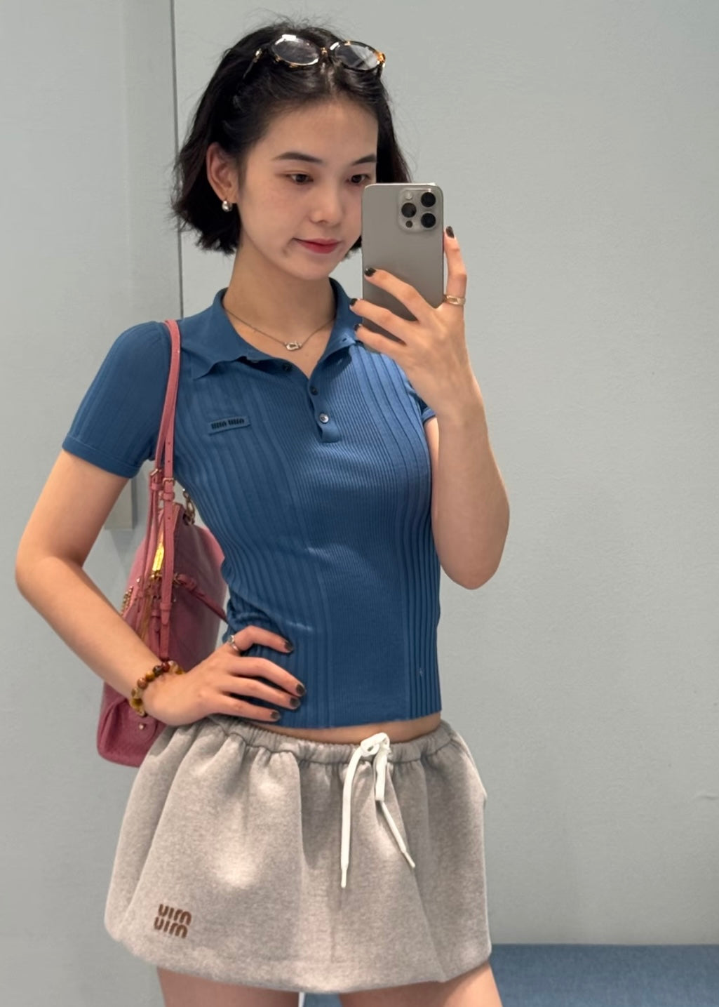 TJ셀러  / 미우미우 양모반팔