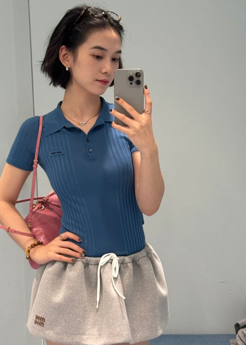 TJ셀러  / 미우미우 양모반팔