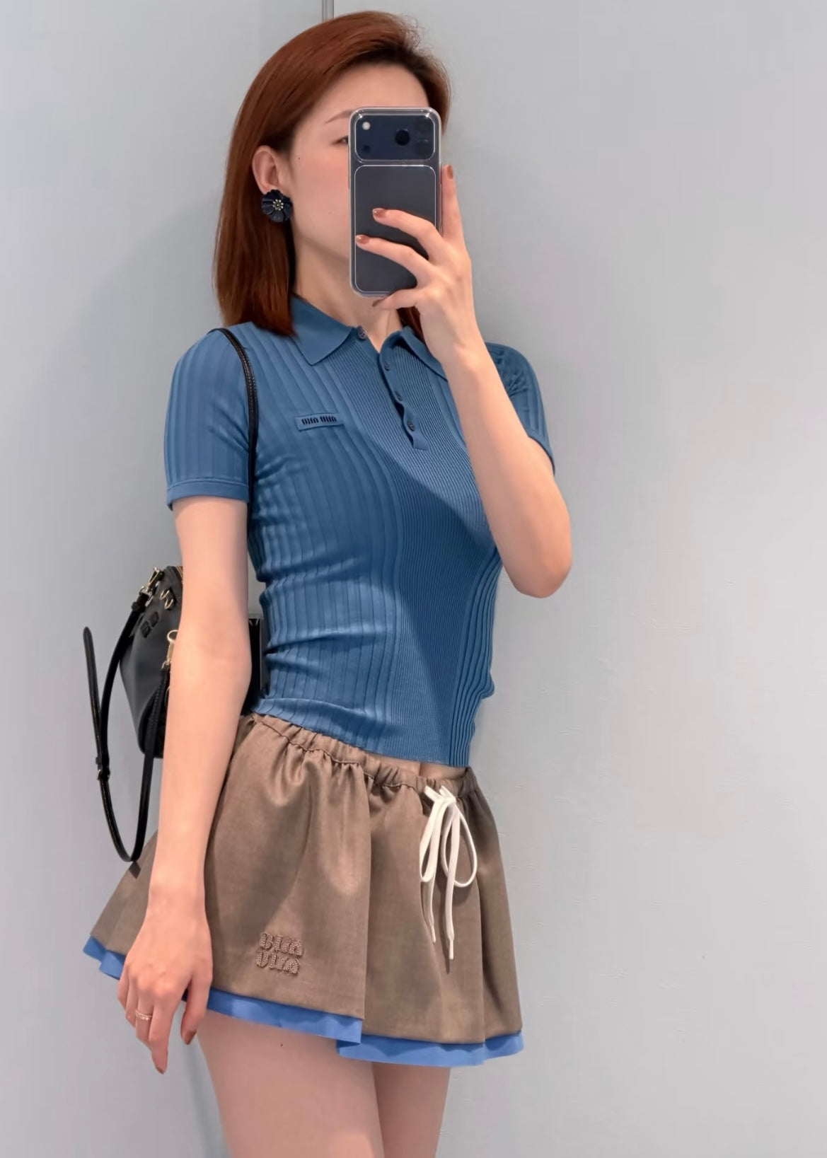 TJ셀러  / 미우미우 양모반팔