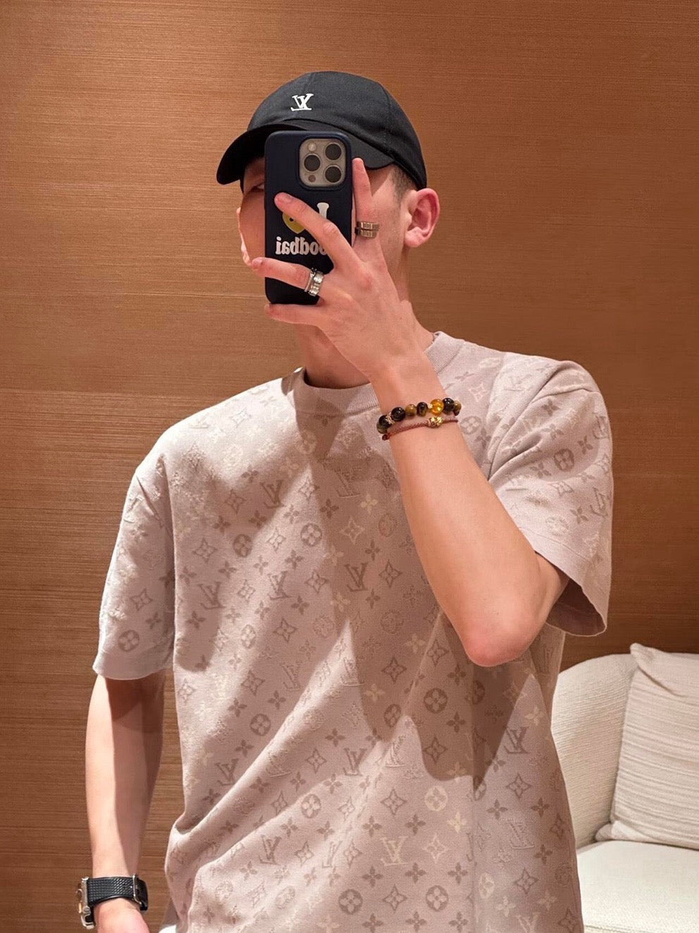 V공장 / 루이비통 칩버전 반팔