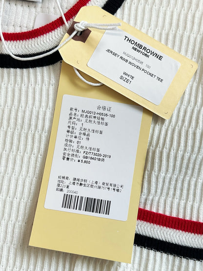 V공장 / 톰브라운 반팔