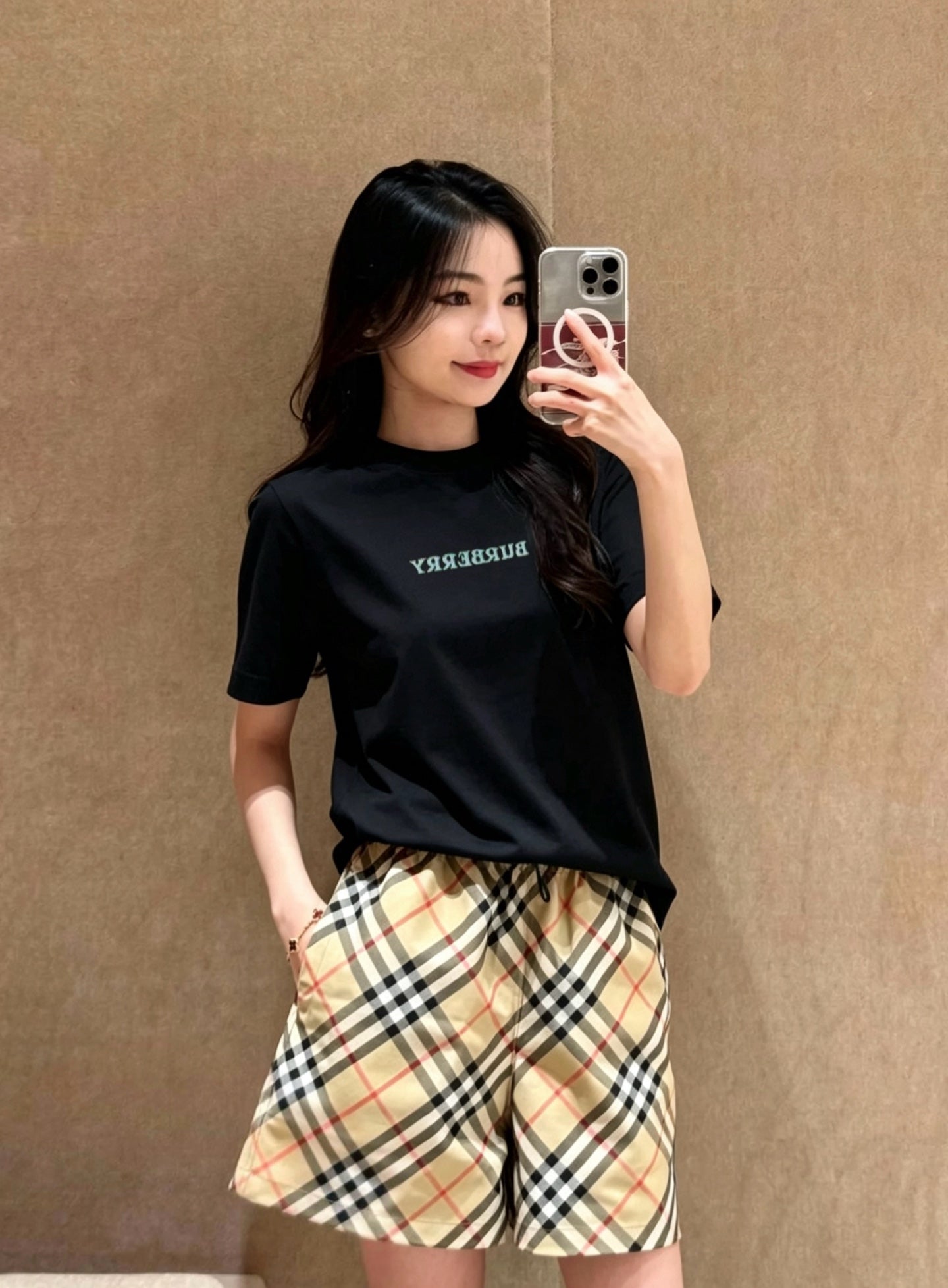V공장 / 버버리 반팔