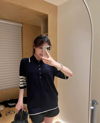 V공장 / 톰브라운 반팔