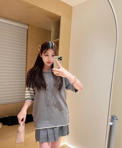 V공장 / 톰브라운 반팔