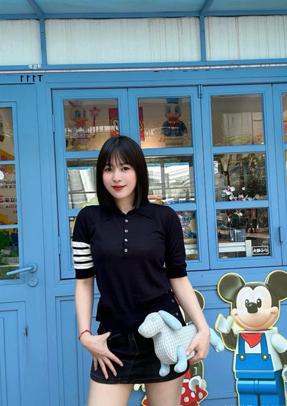 V공장 / 톰브라운 반팔
