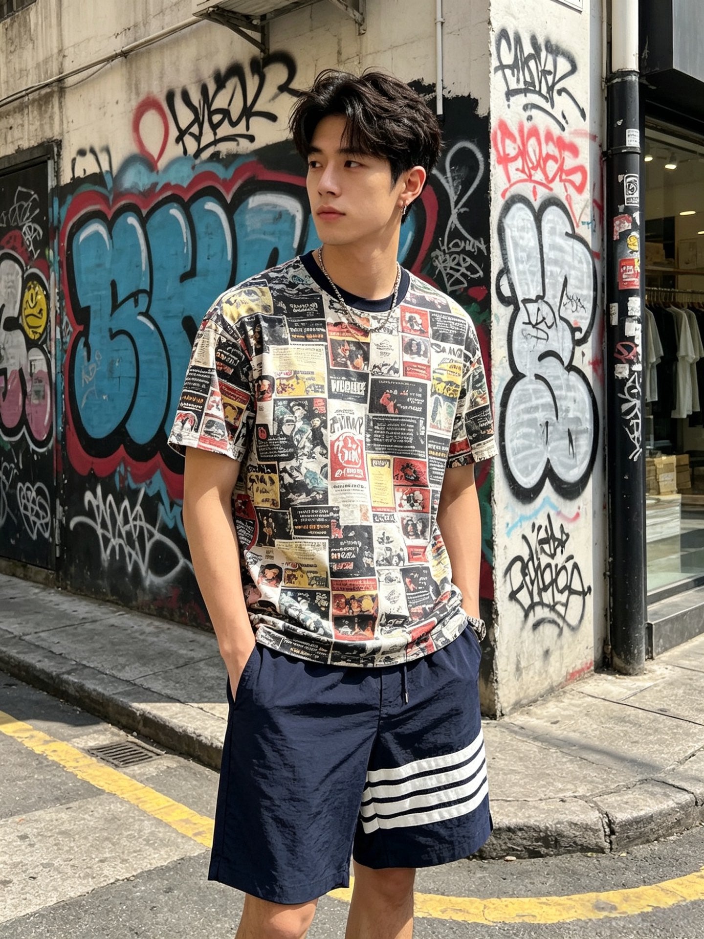 V공장 / 톰브라운 반바지