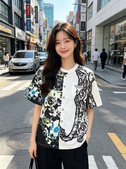 V공장 / 프라다  반팔