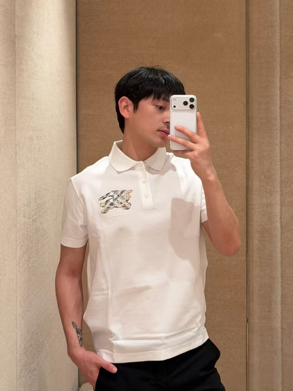 GTR / 버버리 남성 폴로 반팔 티셔츠