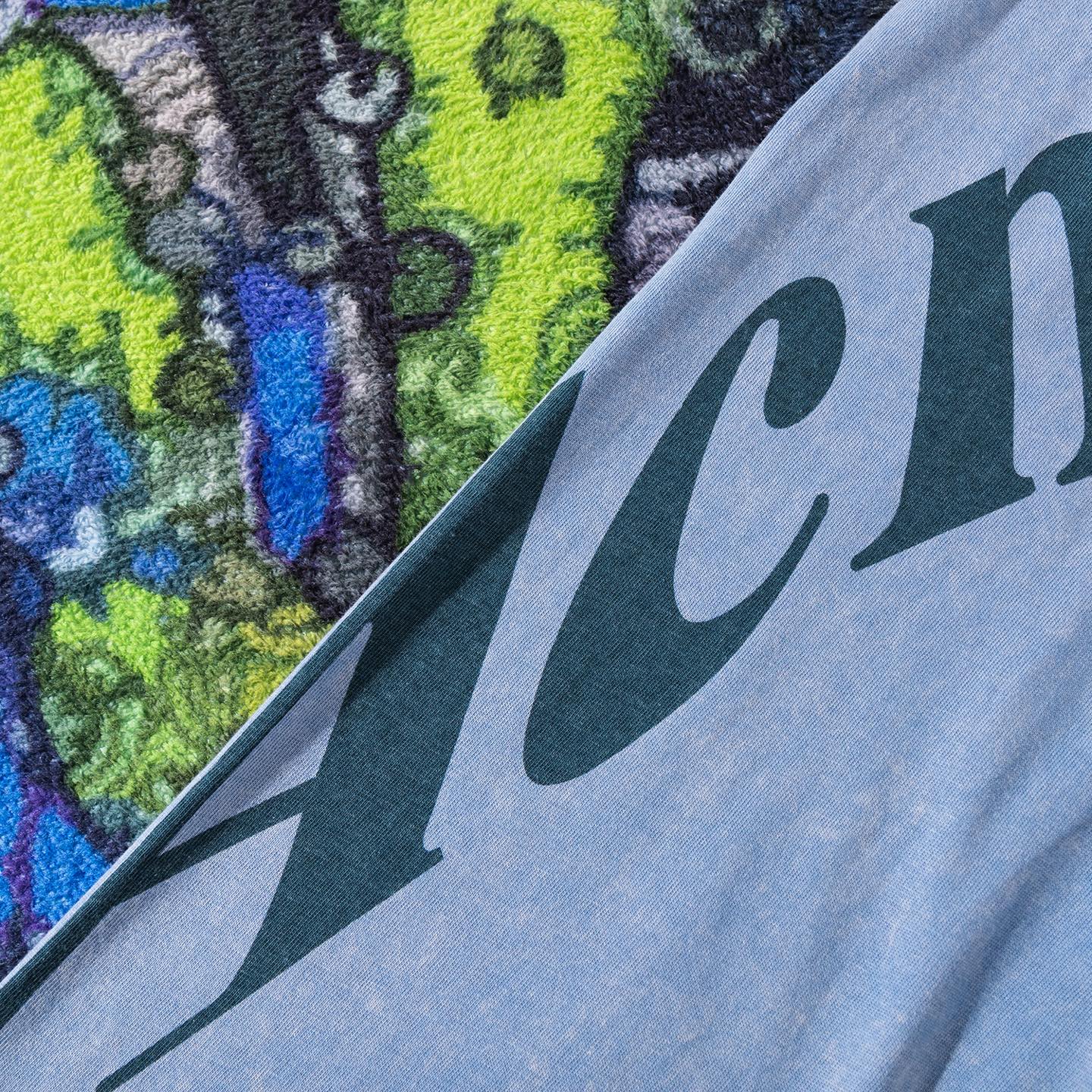 zzll공장 /  아크네스튜디오 이탤릭 레터링 워시 긴팔