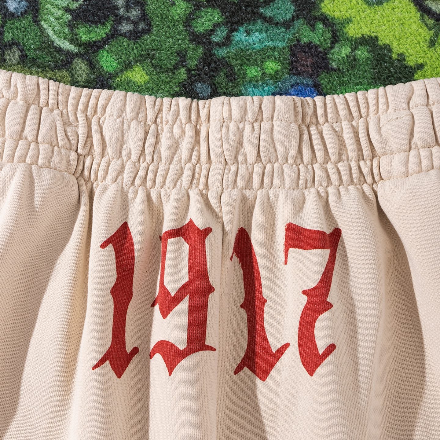 zzll공장 / 발렌시아가 1917 로즈 그래피티 반바지