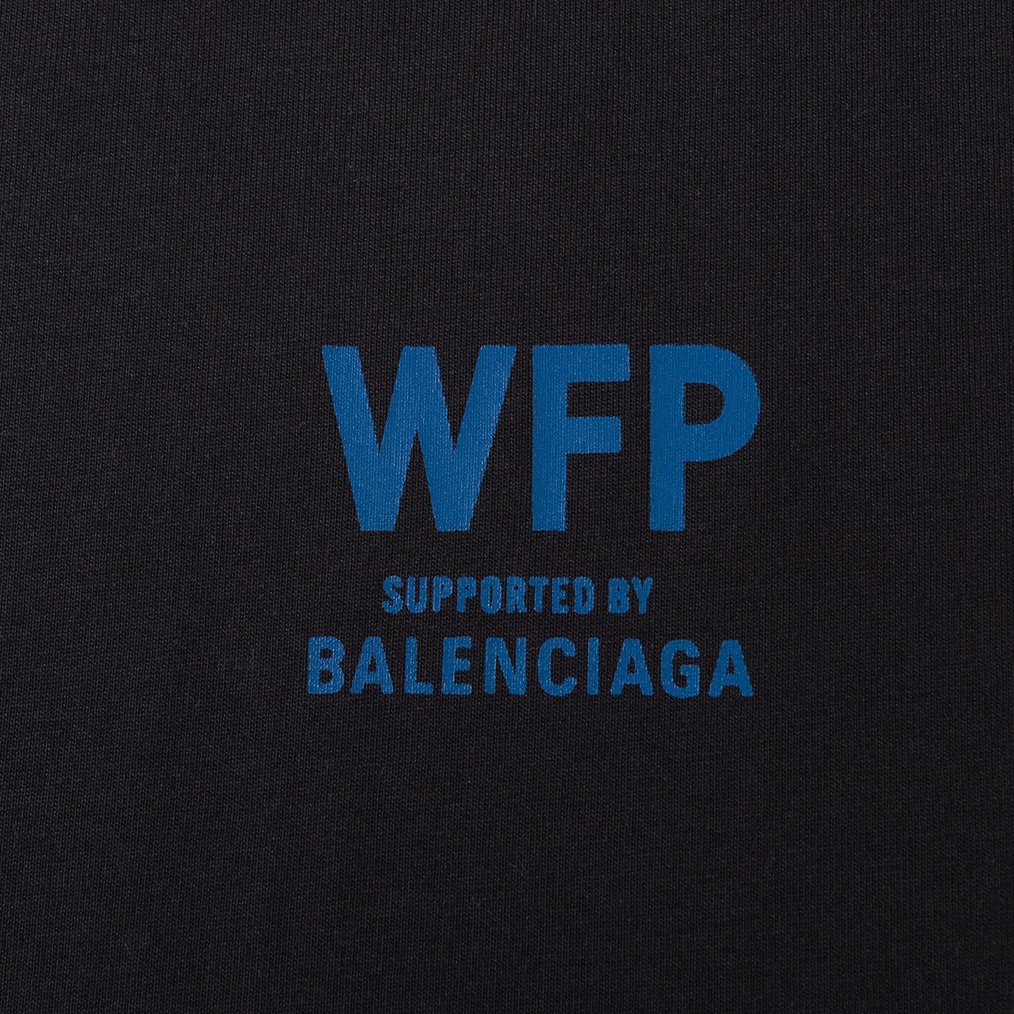 zzll공장 / 발렌시아가 WFP 에코 반팔