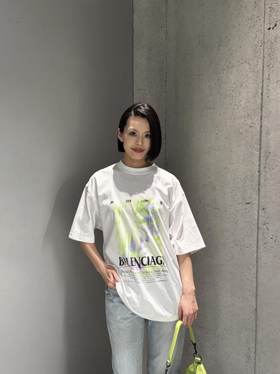 GTR / 발렌시아가 반팔 티셔츠