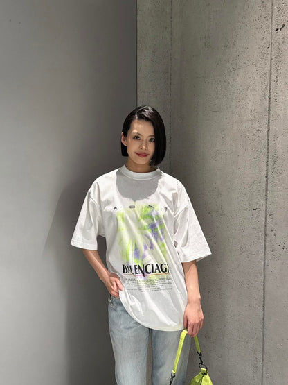 GTR / 발렌시아가 반팔 티셔츠