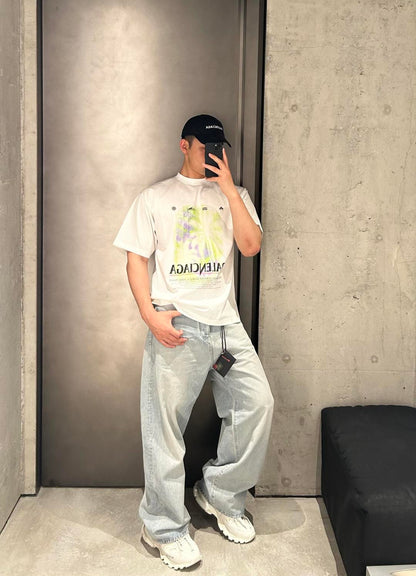GTR / 발렌시아가 반팔 티셔츠