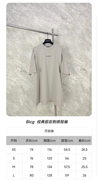 GTR / 발렌시아가 반팔 티셔츠