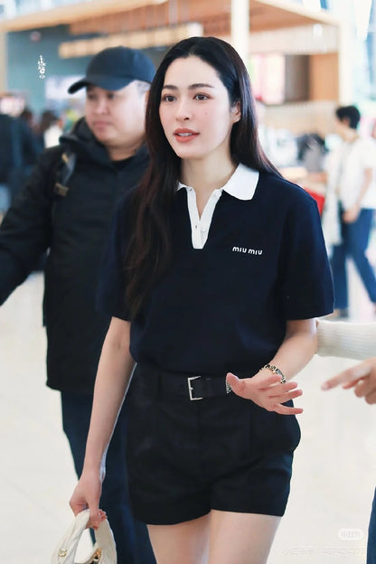 GTR / 미우미우 폴로 반팔 셔츠