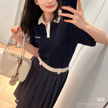 GTR / 미우미우 폴로 반팔 셔츠