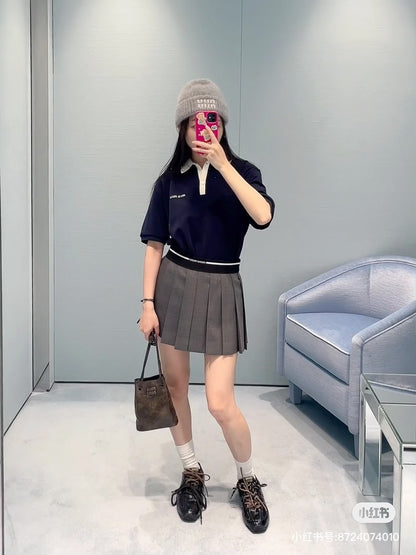 GTR / 미우미우 폴로 반팔 셔츠