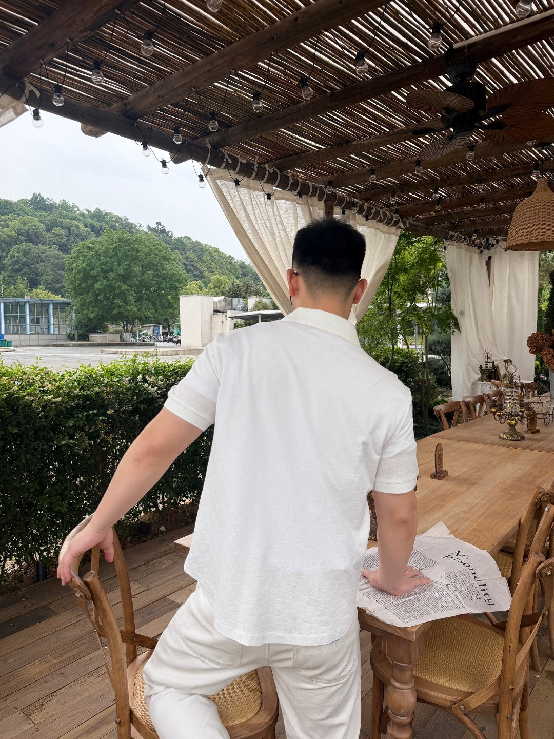 GTR / 루이비통 폴로 반팔 셔츠